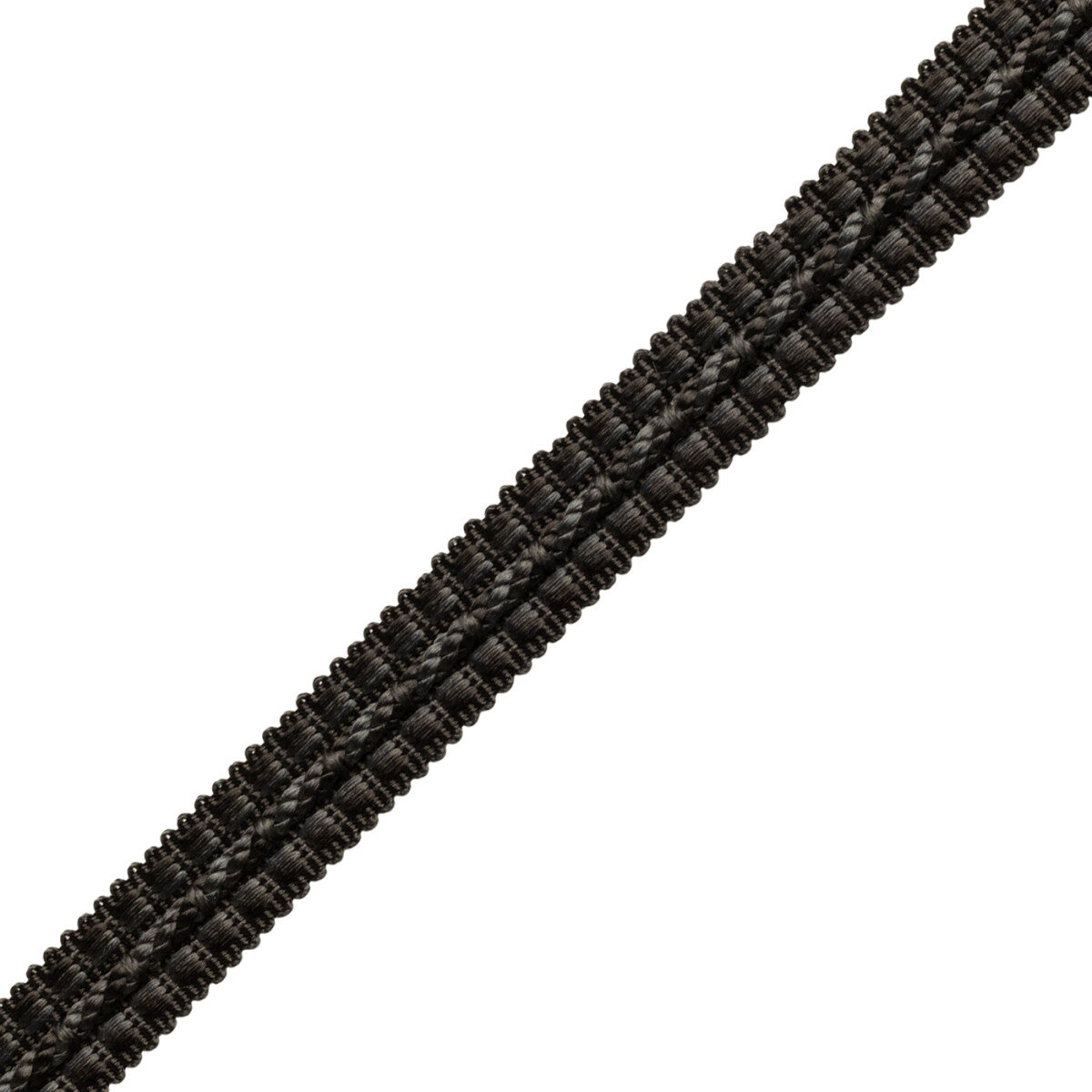 1/2" Le Jardin Silk Gimp Trim by Samuel & Sons in Charcoal