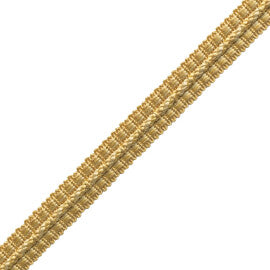 1/2" Le Jardin Silk Gimp Trim by Samuel & Sons in Cornsilk