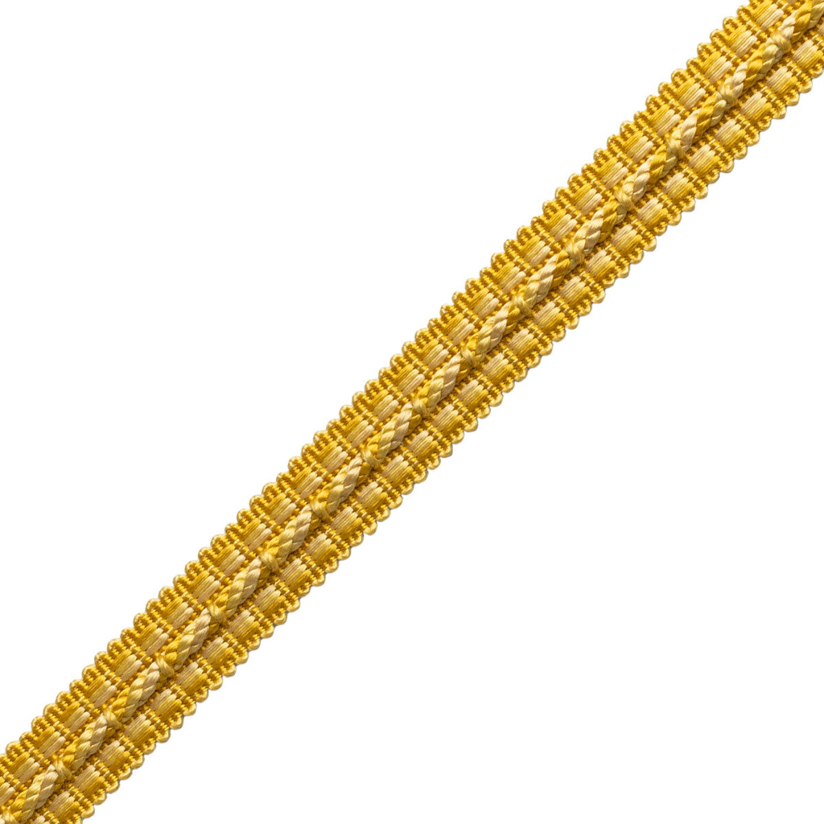 1/2" Le Jardin Silk Gimp Trim by Samuel & Sons in Sunflower