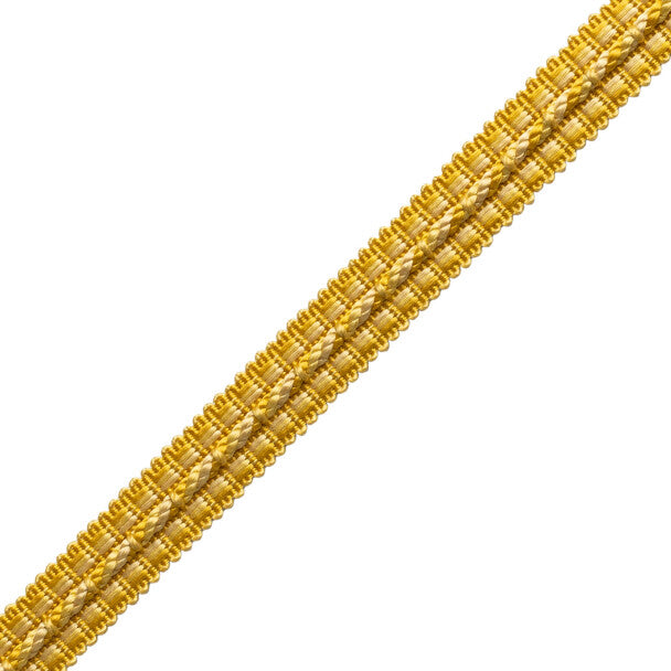 1/2" Le Jardin Silk Gimp Trim by Samuel & Sons in Sunflower