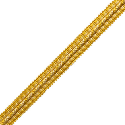 1/2" Le Jardin Silk Gimp Trim by Samuel & Sons in Sunflower