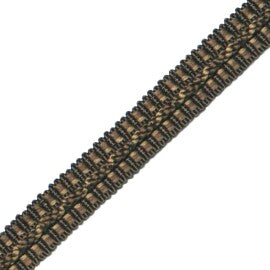 1/2" Le Jardin Silk Gimp Trim by Samuel & Sons in Chestnut
