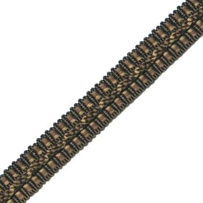 1/2" Le Jardin Silk Gimp Trim by Samuel & Sons in Chestnut