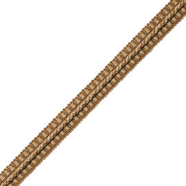 1/2" Le Jardin Silk Gimp Trim by Samuel & Sons in Toast