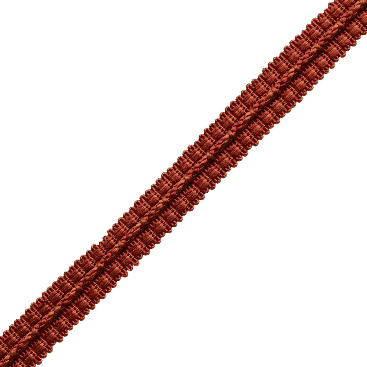 1/2" Le Jardin Silk Gimp Trim by Samuel & Sons in Paprika
