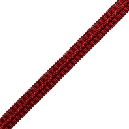 1/2" Le Jardin Silk Gimp Trim by Samuel & Sons in Crimson