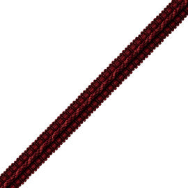 1/2" Le Jardin Silk Gimp Trim by Samuel & Sons in Merlot