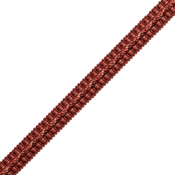 1/2" Le Jardin Silk Gimp Trim by Samuel & Sons in Coral