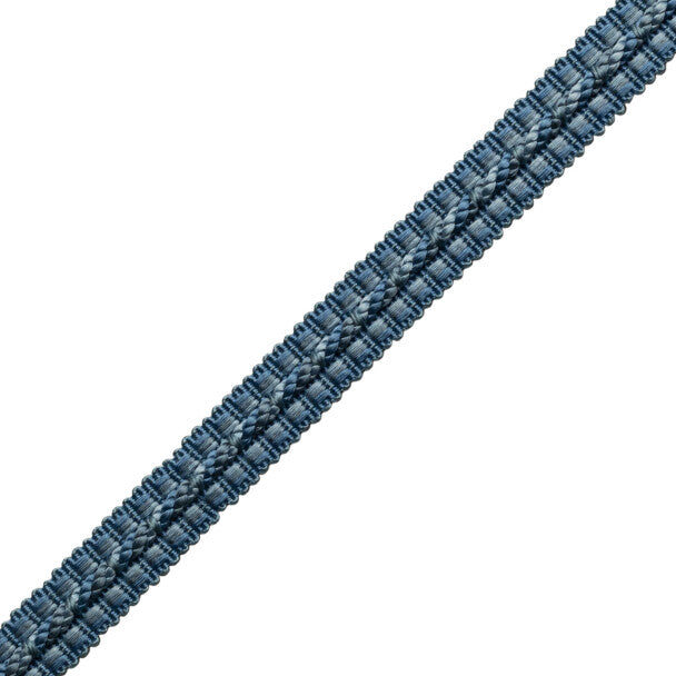 1/2" Le Jardin Silk Gimp Trim by Samuel & Sons in Ocean