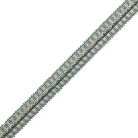 1/2" Le Jardin Silk Gimp Trim by Samuel & Sons in Aqua