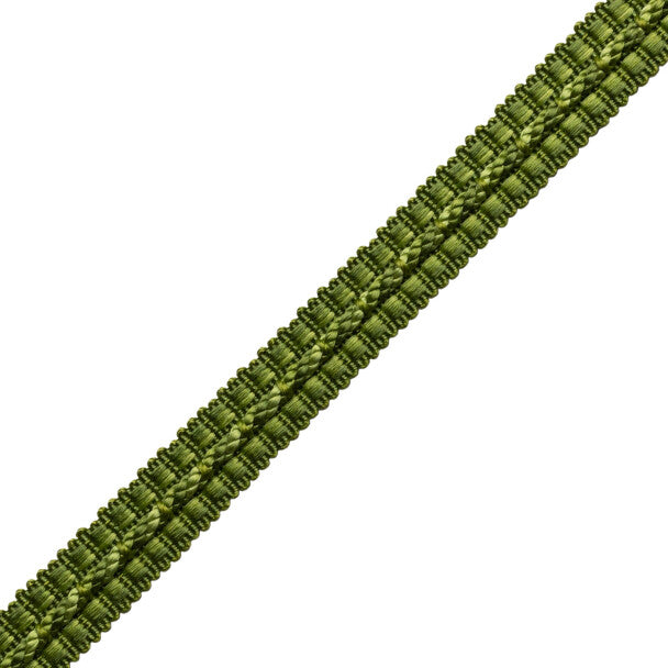 1/2" Le Jardin Silk Gimp Trim by Samuel & Sons in Grass