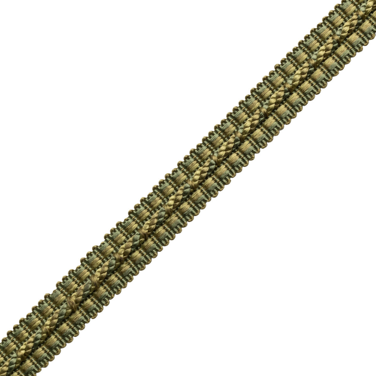 1/2" Le Jardin Silk Gimp Trim by Samuel & Sons in Moss