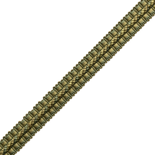 1/2" Le Jardin Silk Gimp Trim by Samuel & Sons in Moss