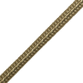 1/2" Le Jardin Silk Gimp Trim by Samuel & Sons in Loden