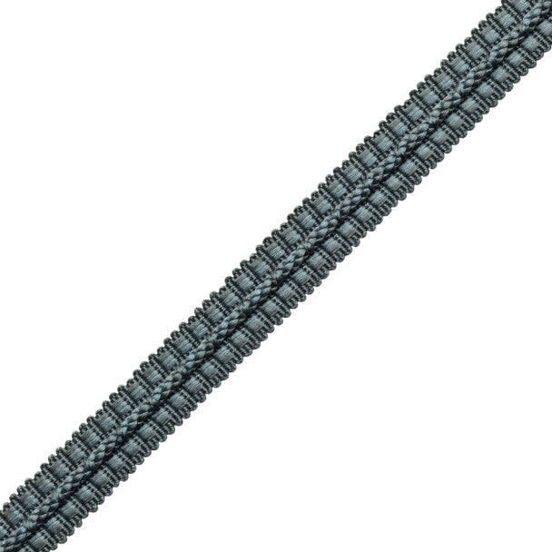 1/2" Le Jardin Silk Gimp Trim by Samuel & Sons in Slate Blue