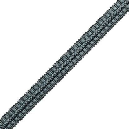 1/2" Le Jardin Silk Gimp Trim by Samuel & Sons in Slate Blue