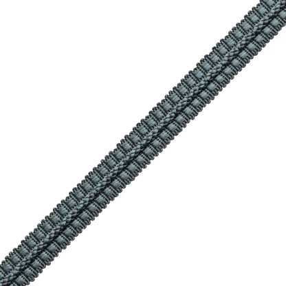 1/2" Le Jardin Silk Gimp Trim by Samuel & Sons in Slate Blue