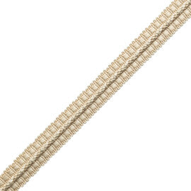 1/2" Le Jardin Silk Gimp Trim by Samuel & Sons in Ecru