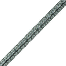 1/2" Le Jardin Silk Gimp Trim by Samuel & Sons in Lagoon