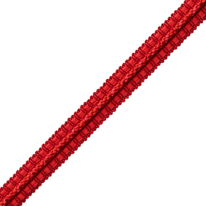 1/2" Le Jardin Silk Gimp Trim by Samuel & Sons in Garnet