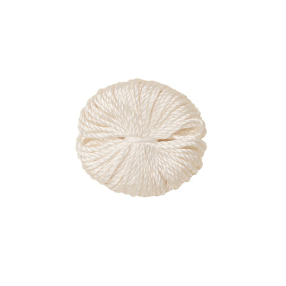 1" Le Jardin Silk Tuft by Samuel & Sons in Snow