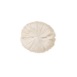 1" Le Jardin Silk Tuft by Samuel & Sons in Snow