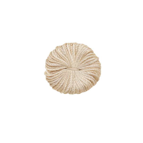 1" Le Jardin Silk Tuft by Samuel & Sons in Ivory