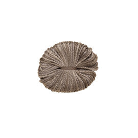 1" Le Jardin Silk Tuft by Samuel & Sons in Pewter