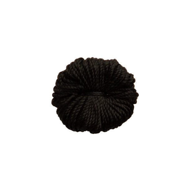 1" Le Jardin Silk Tuft by Samuel & Sons in Black
