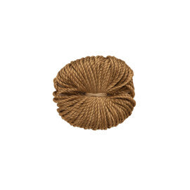 1" Le Jardin Silk Tuft by Samuel & Sons in Antique Gold