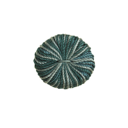 1" Le Jardin Silk Tuft by Samuel & Sons in Teal