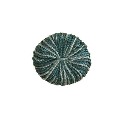 1" Le Jardin Silk Tuft by Samuel & Sons in Teal