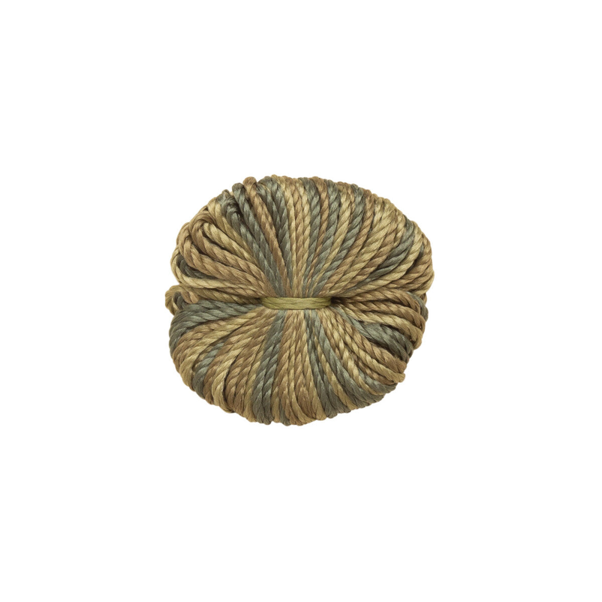1" Le Jardin Silk Tuft by Samuel & Sons in Moss