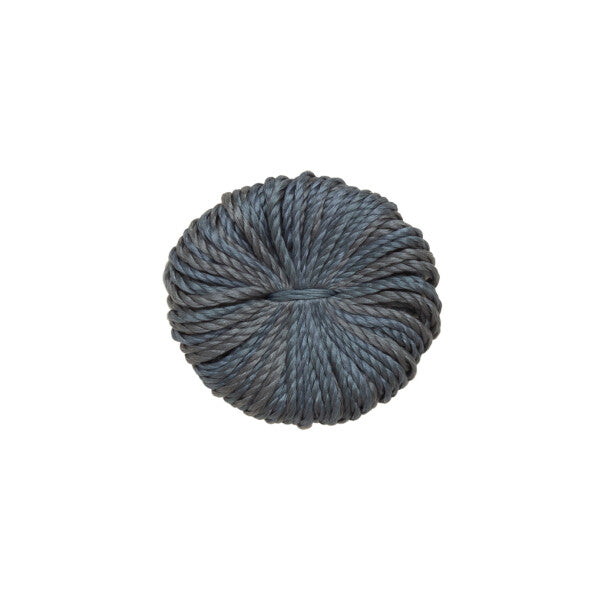 1" Le Jardin Silk Tuft by Samuel & Sons in Slate Blue