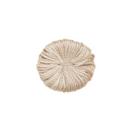 1" Le Jardin Silk Tuft by Samuel & Sons in Ecru
