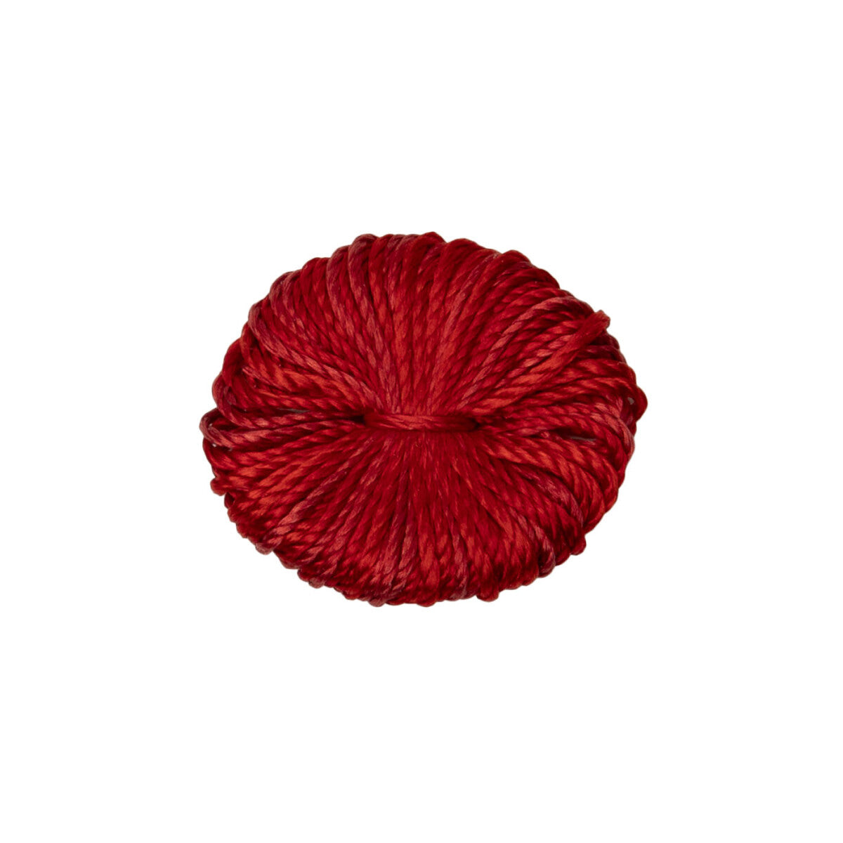 1" Le Jardin Silk Tuft by Samuel & Sons in Garnet