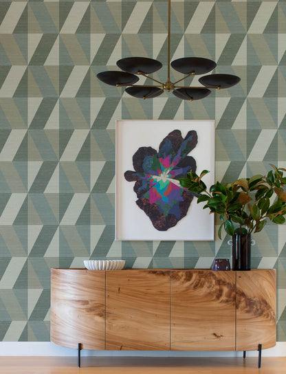 Solace Winslow Geometric Wallpaper