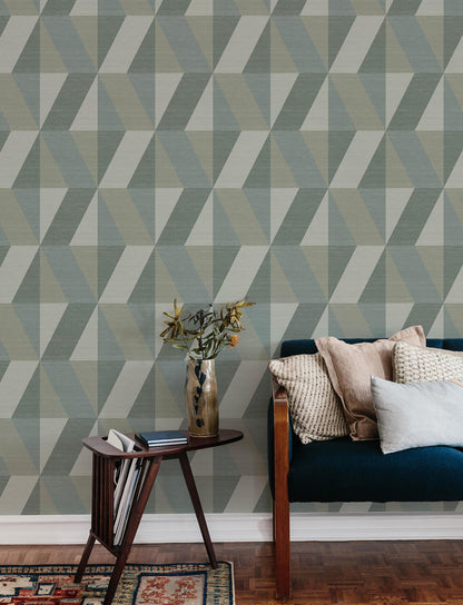 Solace Winslow Geometric Wallpaper