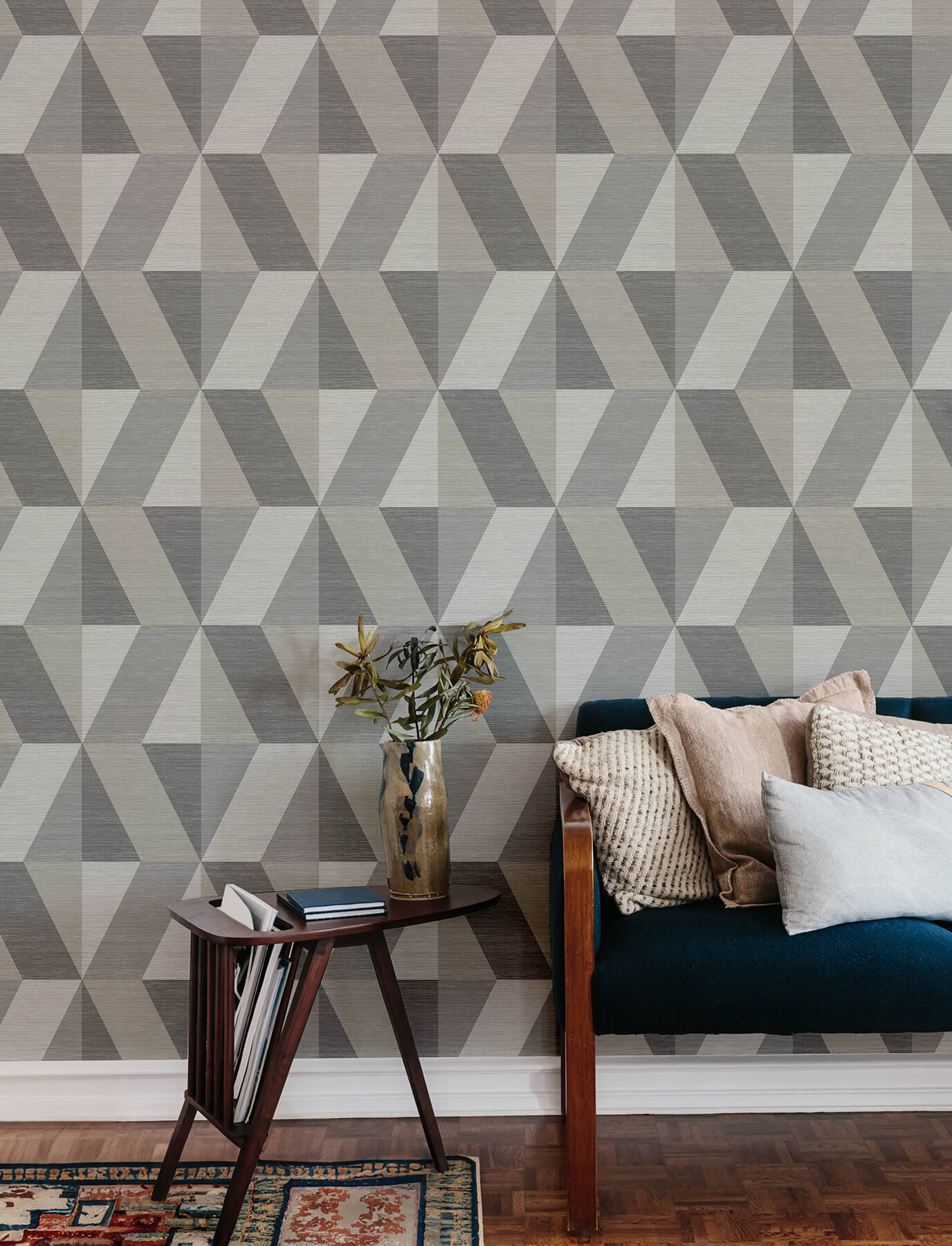 Solace Winslow Geometric Wallpaper