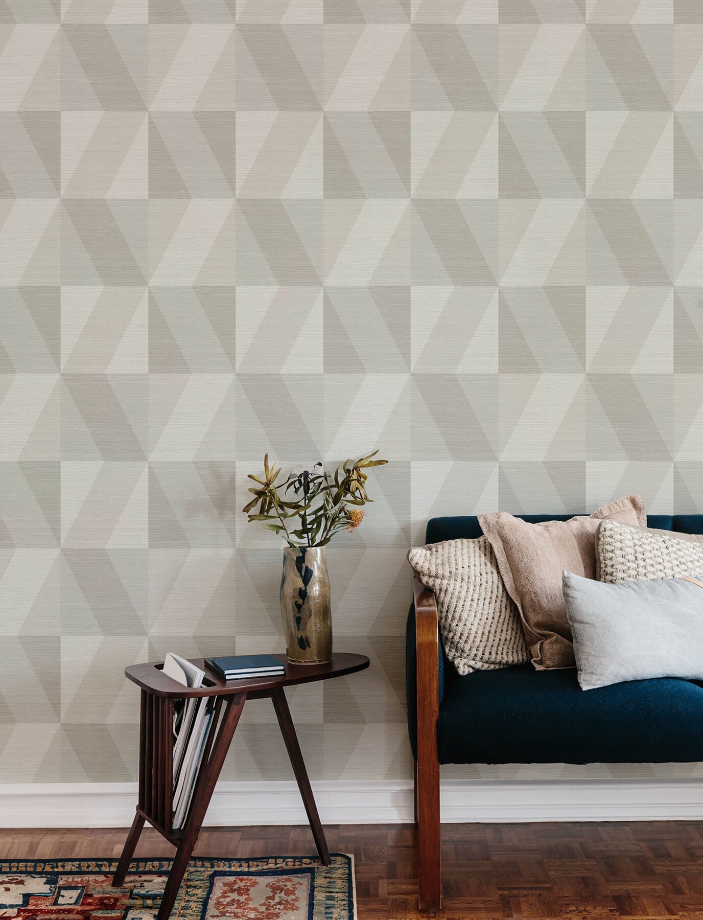 Solace Winslow Geometric Wallpaper