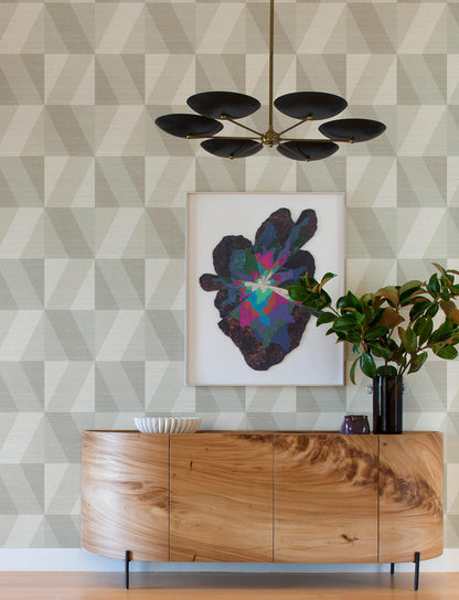 Solace Winslow Geometric Wallpaper