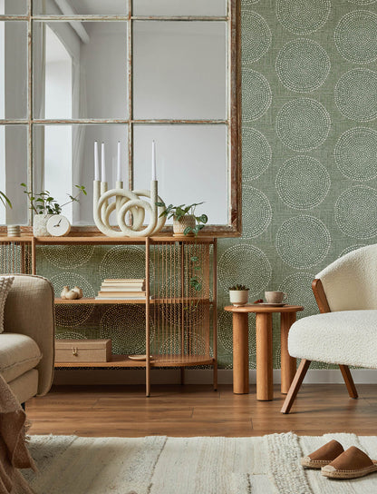 Solace Salma Medallion Wallpaper