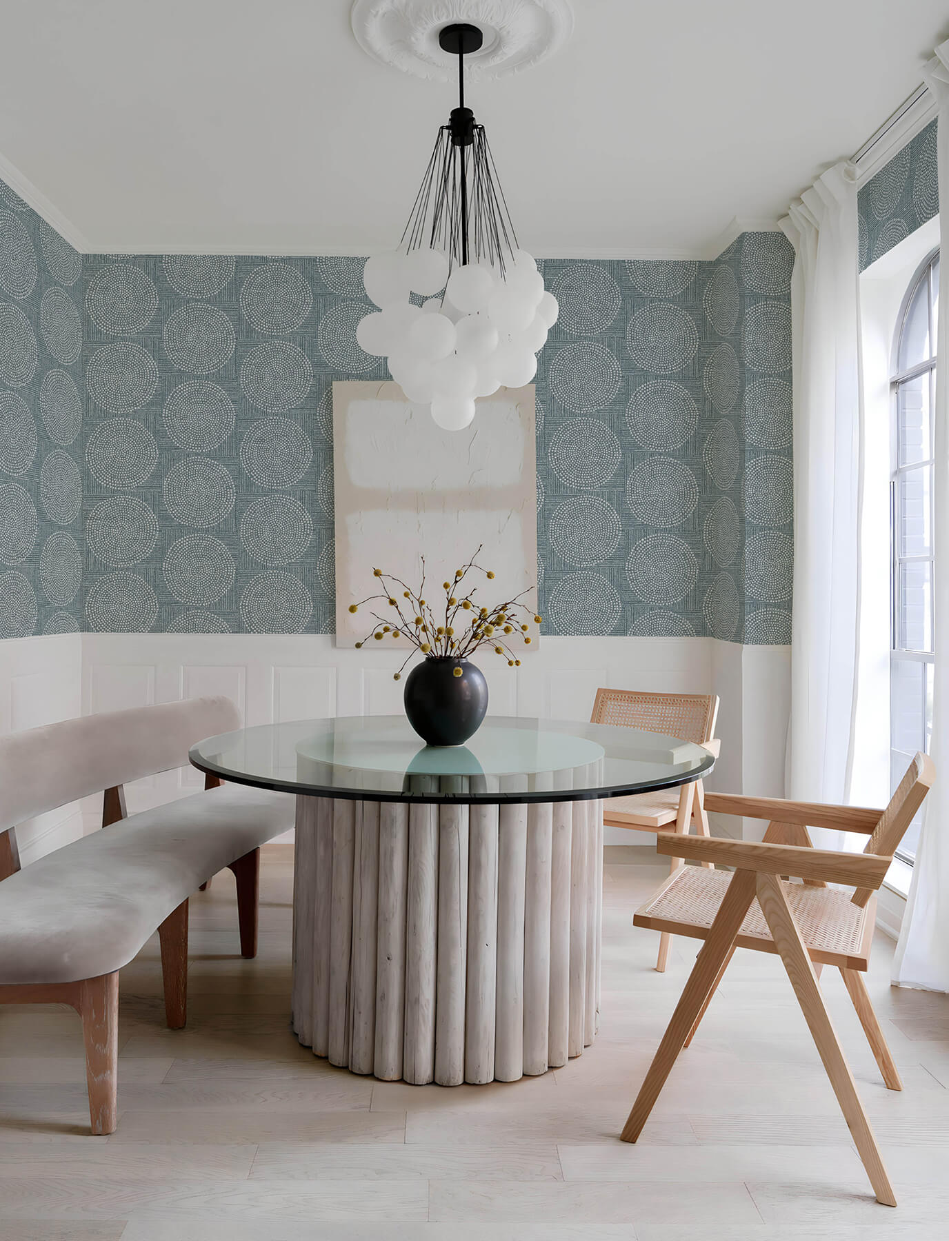 Solace Salma Medallion Wallpaper