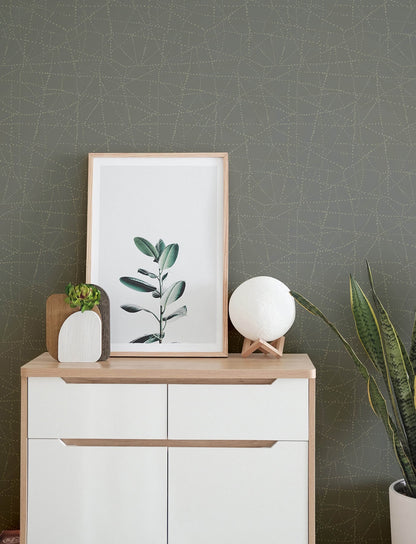 Solace Alcott Dotted Wallpaper
