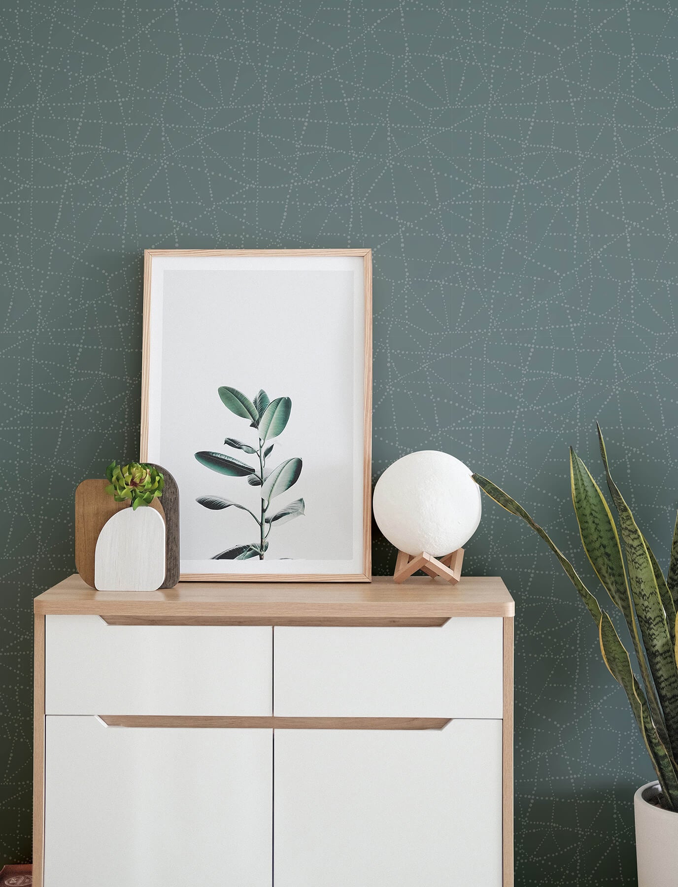 Solace Alcott Dotted Wallpaper