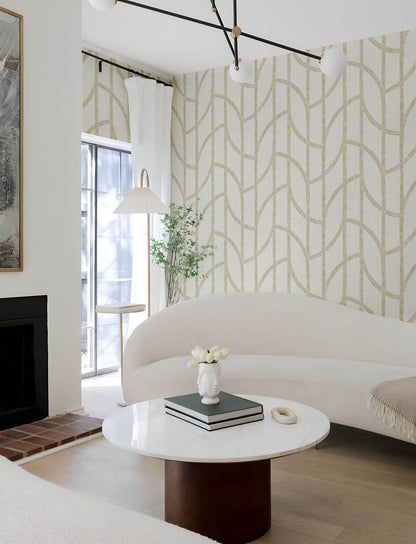 Solace Harlow Contours Wallpaper