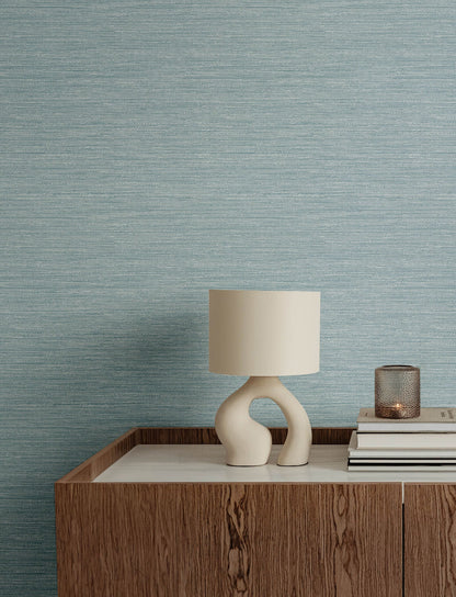 Solace Sheehan Faux Grasscloth Wallpaper