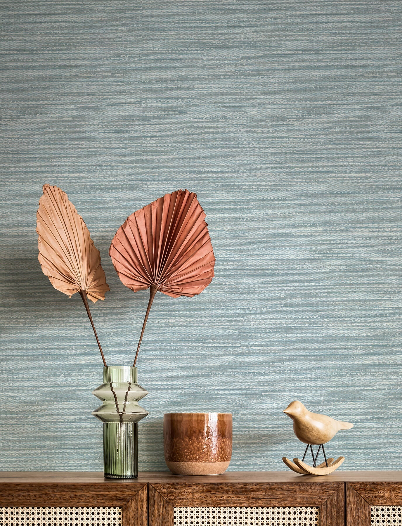 Solace Sheehan Faux Grasscloth Wallpaper