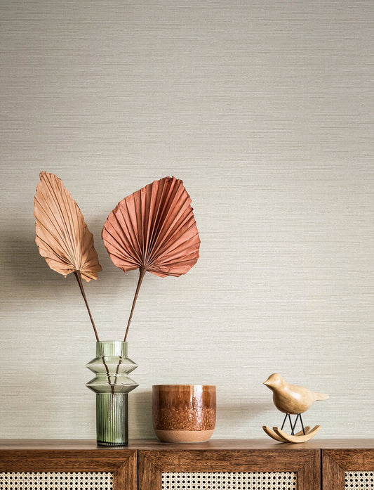Solace Sheehan Faux Grasscloth Wallpaper