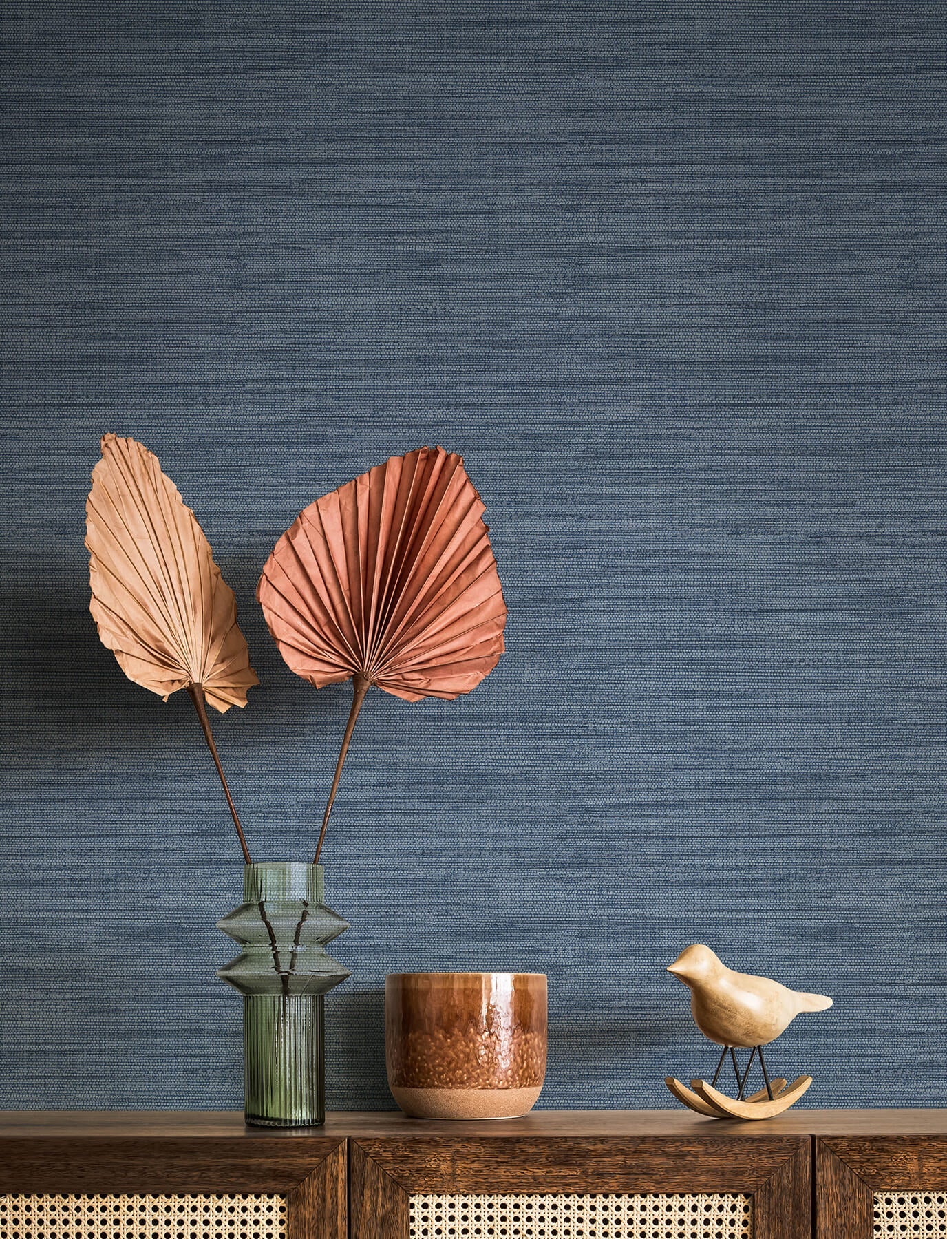 Solace Sheehan Faux Grasscloth Wallpaper